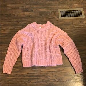 pink American Eagle sweater